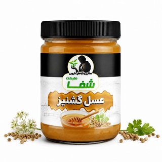 عسل گشنیز طبیعی و خالص - طعم بی نظیر بین عسل ها و دارای خواص دارویی بسیار - خرید مستقیم از عطاری وزن ۱۰۰۰ گرم