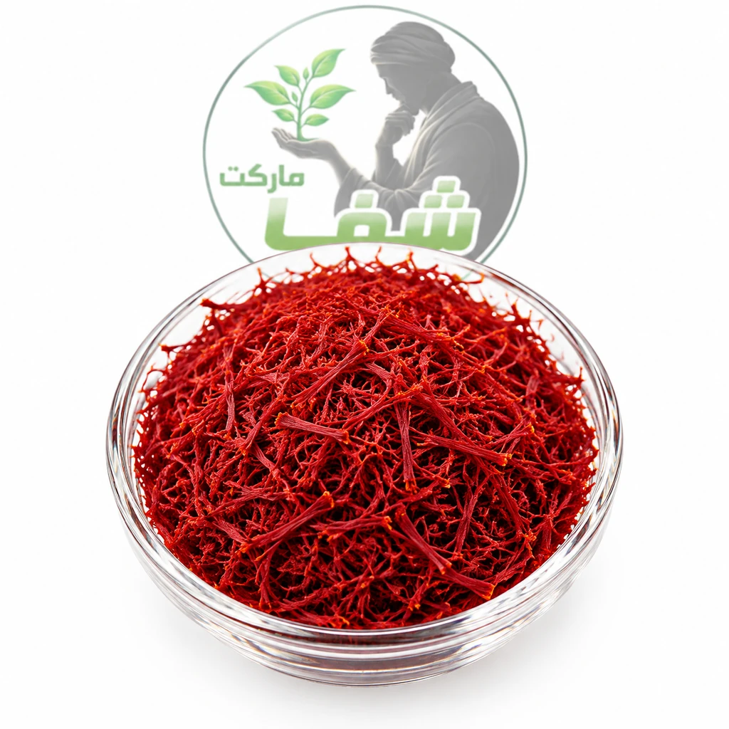 زعفران اصل و اعلا | زعفران قائنات تضمینی با عطر و رنگ بی‌نظیر | شفا مارکت،۱گرم